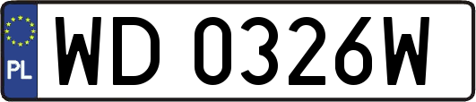 WD0326W