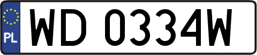 WD0334W