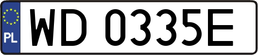 WD0335E