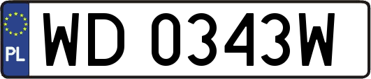 WD0343W