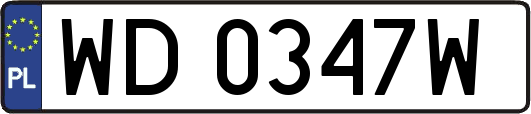 WD0347W