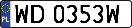 WD0353W