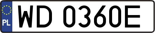 WD0360E
