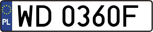 WD0360F