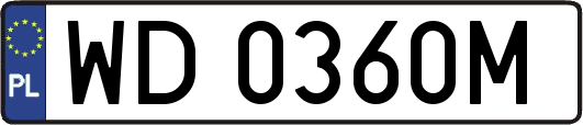WD0360M