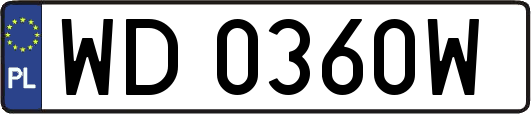 WD0360W