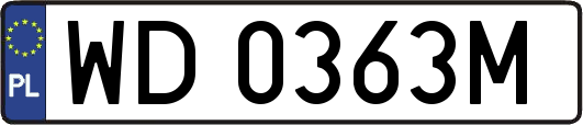 WD0363M