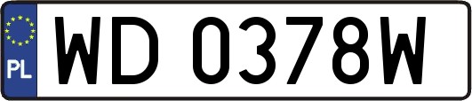 WD0378W