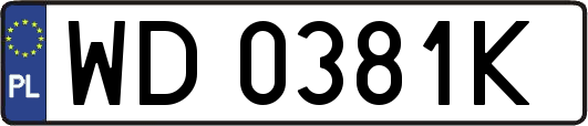 WD0381K