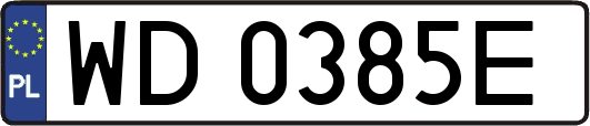WD0385E
