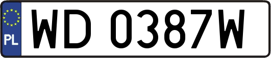 WD0387W