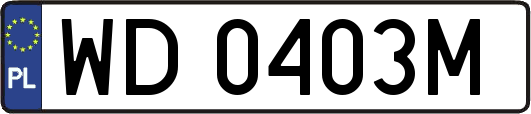 WD0403M