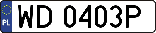 WD0403P