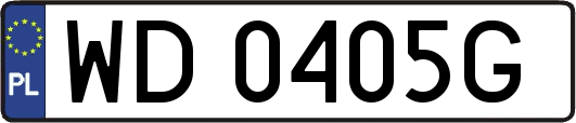 WD0405G