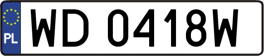 WD0418W
