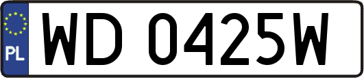 WD0425W