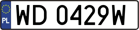 WD0429W