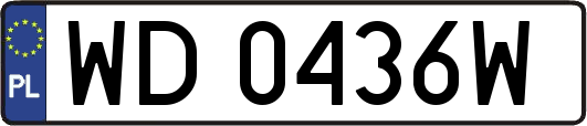 WD0436W