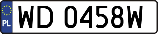 WD0458W
