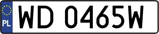WD0465W