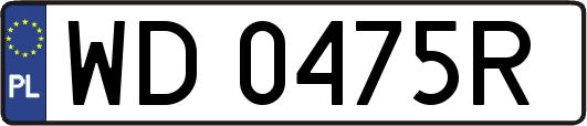 WD0475R