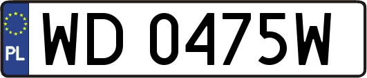 WD0475W