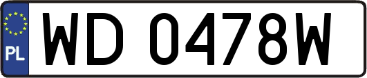 WD0478W