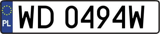 WD0494W