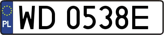 WD0538E