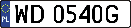 WD0540G