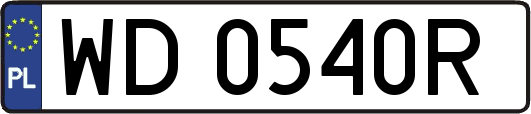 WD0540R