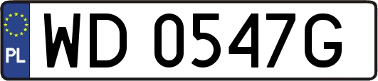 WD0547G