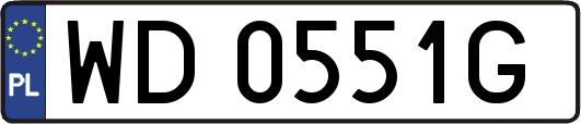 WD0551G