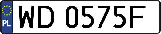 WD0575F