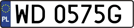 WD0575G