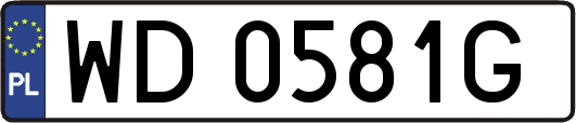 WD0581G