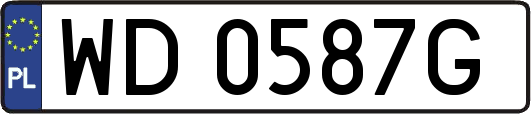 WD0587G