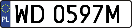 WD0597M