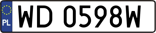 WD0598W