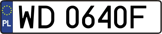 WD0640F