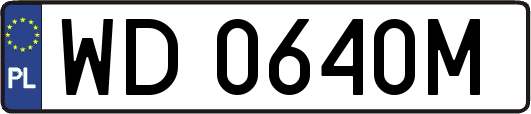 WD0640M