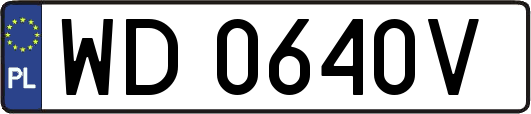 WD0640V