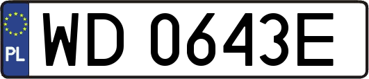 WD0643E