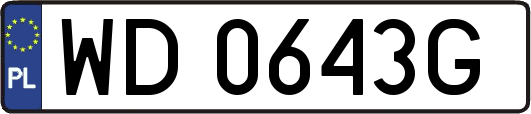 WD0643G