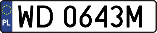 WD0643M
