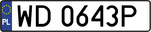 WD0643P