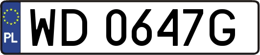 WD0647G