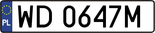 WD0647M