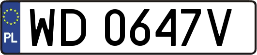 WD0647V