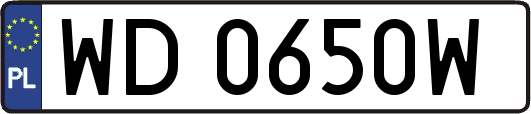 WD0650W